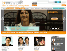 Tablet Screenshot of inconciente.com